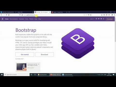 Bootstrap Theme Design Basic Tutorial | 2020