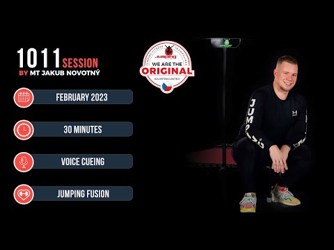 30 minutes - Jumping Fusion - Full Body trampoline workout - February 2023 - #RoadTo1011