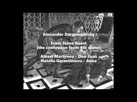 Alexander Dargomyzhsky - the confession of Don Juan (opera "The Stone Guest", the original version)