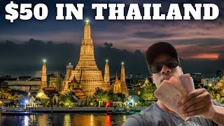 YOU WONT BELIEVE WHAT $50 WILL GET YOU IN THAILAND