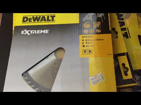 Диск пильный 216x30 мм по дереву, 48 зубьев, -5° WZ, DeWALT DT4320