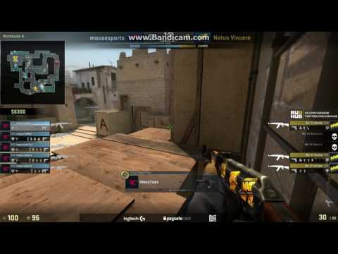 VAC от Oskar и реакция комментаторов ceh9 and CrystalMay Na`Vi vs Mousesports