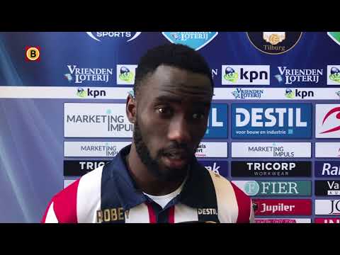 Fernando Lewis lovend over Willem II-aanvoerder: 'Alle props gaan naar Freek Heerkens'