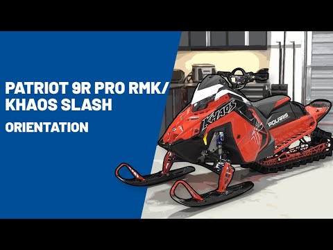 2023+ Patriot 9R Pro RMK/Khaos Slash Orientation | Polaris Snowmobiles
