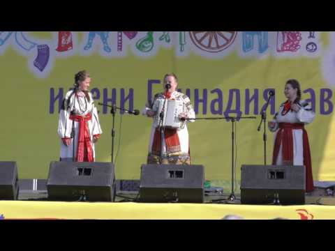 Трио "Цветень". Заволокинский фестиваль в городе Новосибирск 2016 год.