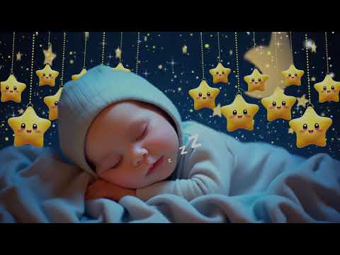 Bedtime Baby Lullabies 🌙 Mozart & Brahms for Calming and Deep Sleep