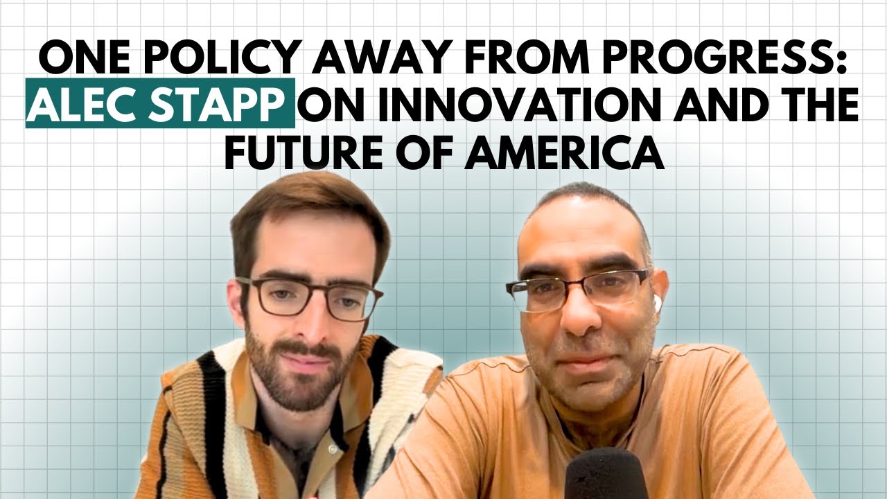 How Washington Really Works: Innovation Policy with Alec Stapp