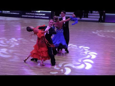 Axel Jehrlander - Stefanescu Ines Maria SWE, Tango | WDSF European Championship Youth Standard