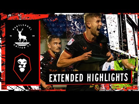 EXTENDED HIGHLIGHTS | Hartlepool United 0-2 Salford City