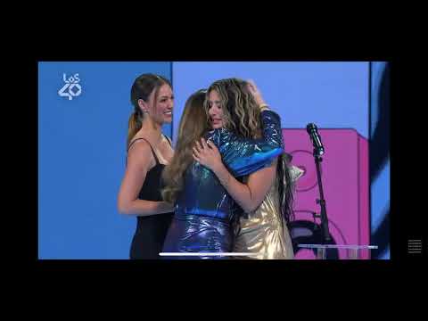 Lola índigo gana el premio ha mejor artista en dirécto 2022