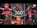360°| Circus/Scrap Baby Compilation!! - Five Nights at Freddy's [SFM] (VR Compatible)