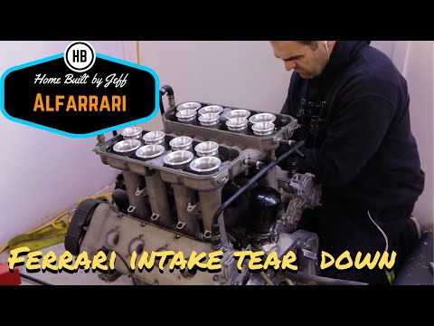 Pulling apart the Ferrari intake - Ferrari engined Alfa 105 Alfarrari build part 41