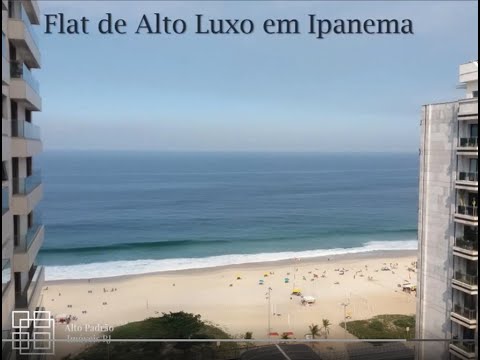 Flat num dos mais cobiçados residenciais com serviços de Ipanema