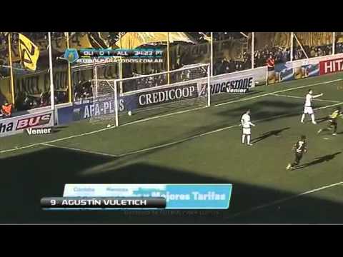 Gol de Agustín Vuletich Olimpo 1-1 All Boys