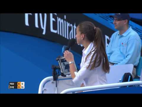 Roger Federer advise Sascha Zverev to challenge fault in service call