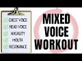 Daily MIXED VOICE Exercises For Men Strengthen Your Range Improve Control
