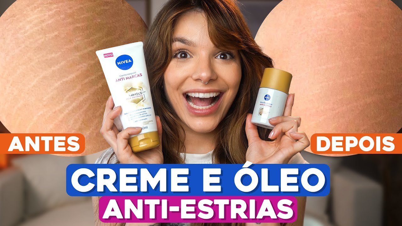 LANÇAMENTOS DE FARMÁCIA | ÓLEO ANTI ESTRIAS e CREME ANTI MARCAS de NIVEA