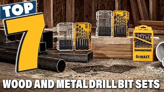 7 Must-Have Drill Bit Sets for Wood and Metal Projects