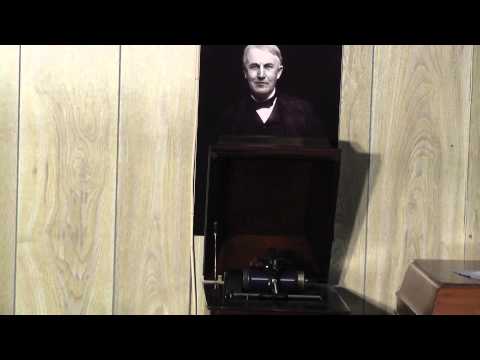 Edison blue amberol CYLINDER 2050 - The Passing Caravan Patrol by the Edison Concert Band