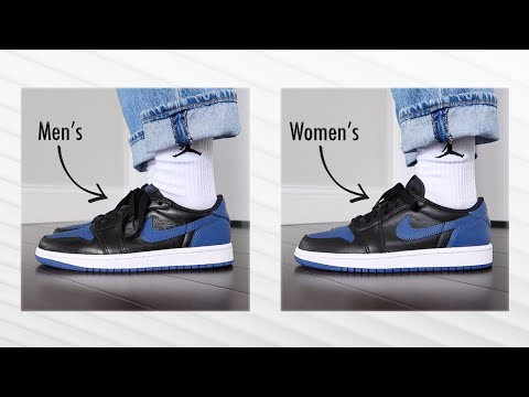 Which One Should You Buy? Men's vs Women's Jordan 1 Low Mystic Navy Comparison + Sizing + On Foot