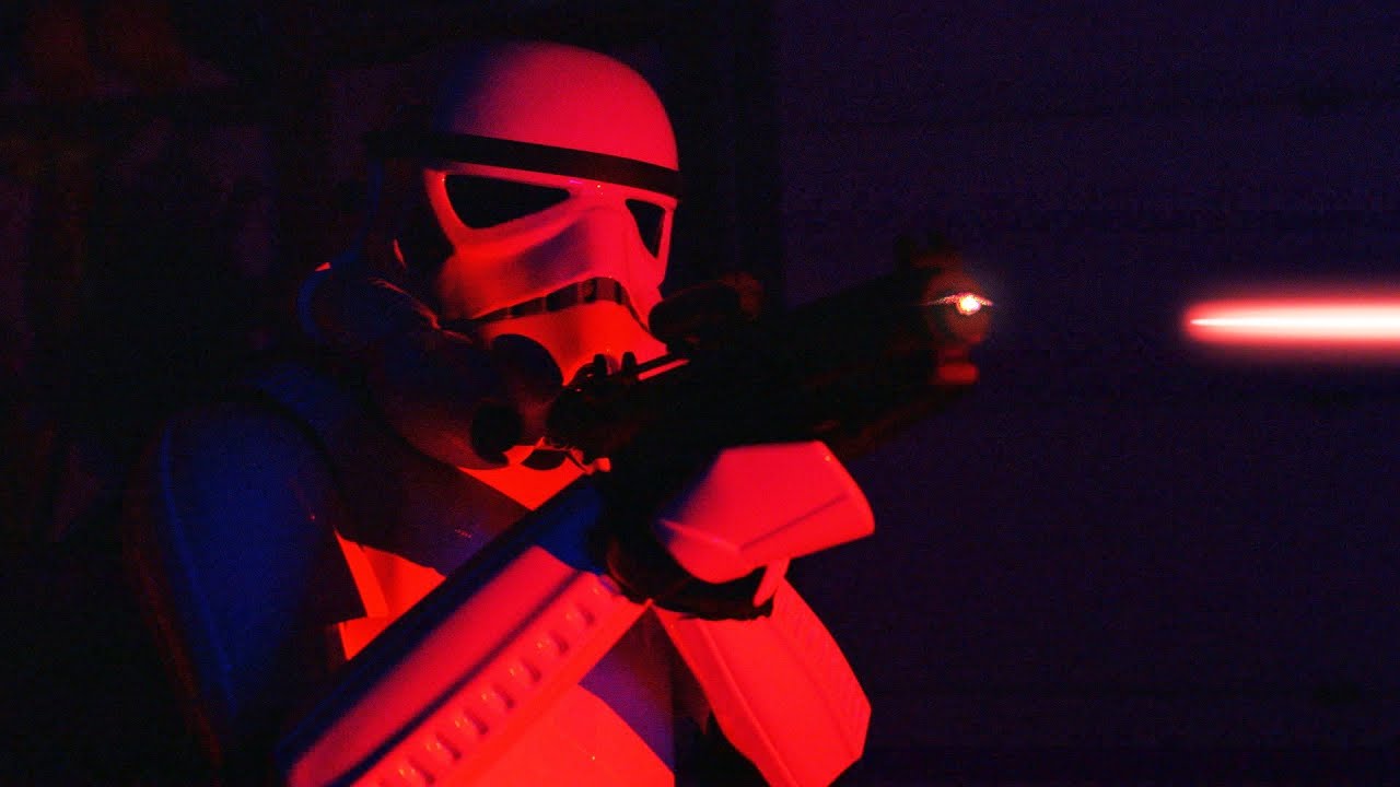 Here’s A Fight Between A Jedi And Some Stormtroopers, Filmed In Total Darkness