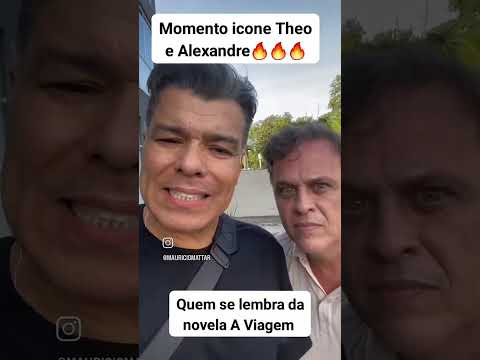 Theo e Alexandre de A Viagem se reencontram 30 anos depois