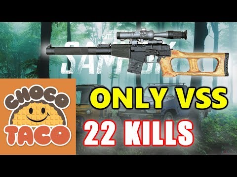 PUBG - TSM ChocoTaco - 22 KILLS - ONLY VSS! #SOLO