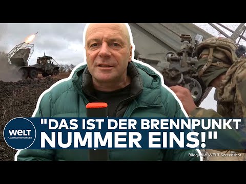 PUTINS KRIEG: Im Donbass brechen die ukrainischen Linien! "Russen auf Vormarsch in diesem Bereich!"