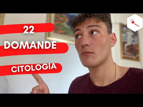 30 in CITOLOGIA? RISPONDI A QUESTE DOMANDE