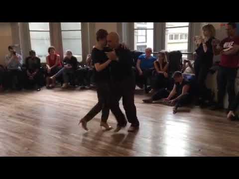 Maestros Diana Mestre y Jorge Firpo final de clase 11/08/19