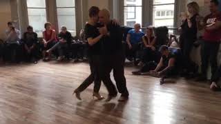 Maestros Diana Mestre y Jorge Firpo final de clase 11/08/19
