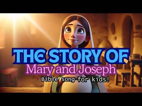 Angel Visits Mary & Joseph – Bible Story Song for Children