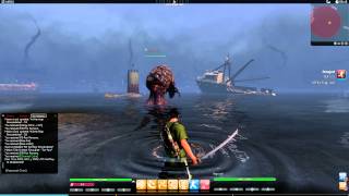 The Secret World beta - studying the Feigr Lord boss (short)
