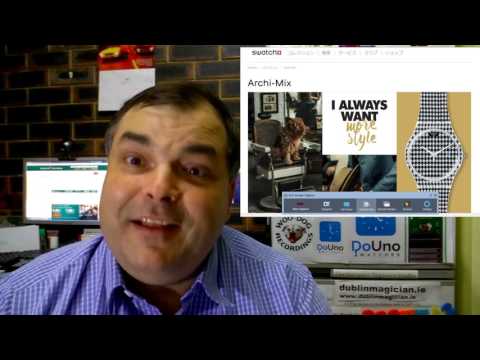 My proudest moment - THE ARCHIELUXURY SWATCH WATCH LIMITED EDITION