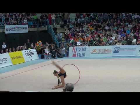 DMITRIEVA Daria, hoop. Гран-при Газпрома, 2010. Hoop.