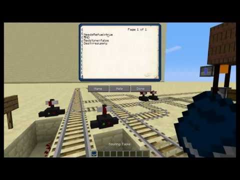 Railcraft Routing Tutorial