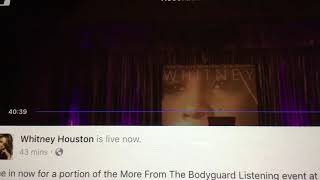Whitney Houston Run to you live Radio city hall 1994 Snippet