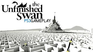 The Unfinished Swan Gameplay (PS3 HD)