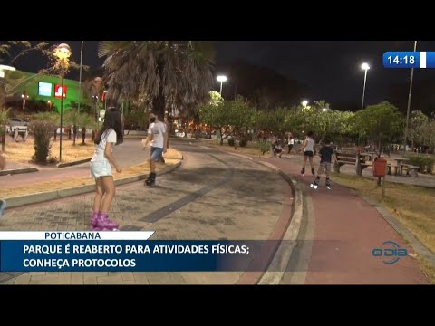 Parque Poticabana eÌ reaberto para atividades fiÌsicas; conheça os protocolos 09 09 20
