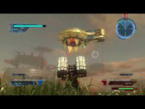EDF Earth Defense Force 5 M 30 Destroy the Outpost: Plan A [Phlegmatism] Fencer Inferno