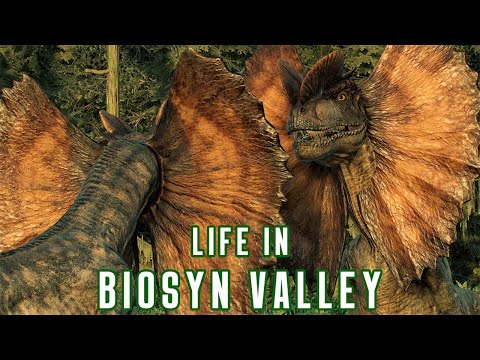 DILOPHOSAURUS: Life in Biosyn Valley Episode 12 [4k] - Jurassic World Evolution 2
