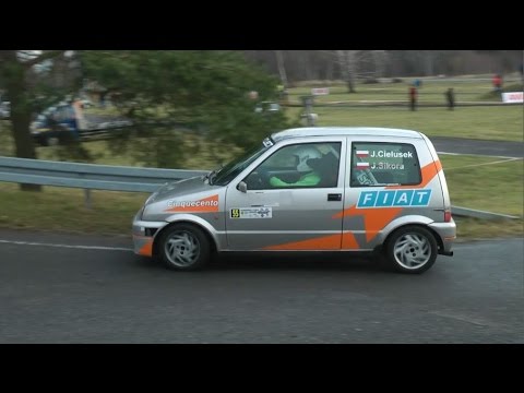 Barbórka Tyska 2015 - Jerzy Cielusek Justyna Sikora Fiat CC by OesRecords