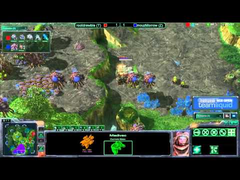 TeamSpeak TL SC2 Open #7 Final - mouzMorroW (Z) vs Root.Drewbie (T) G3