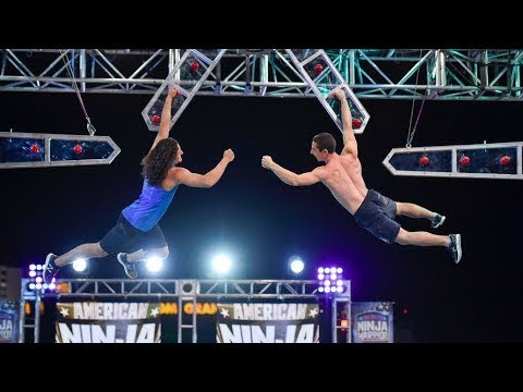 daniel gil vs josh leven at the duel doornob drop (American Ninja Warrior 2019)