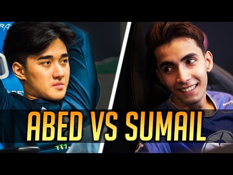 Abed vs SumaiL - First time Y'all see ABED saying this! DOTA 2