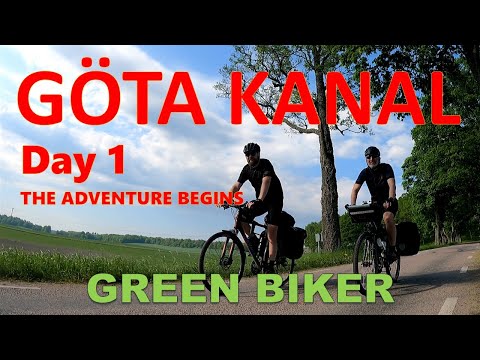 Göta Canal Bike Touring - Episode 1: New Trails & Beaver Tales | GREEN BIKER Adventure