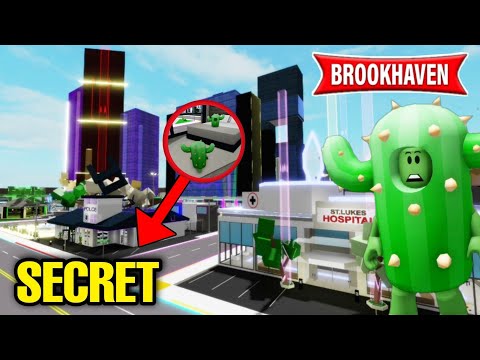 CACTUS DÉCOUVRE LE SECRET DU FUTURE DE BROOKHAVEN ! ROBLOX - MISE À JOUR - BROOKHAVEN RP