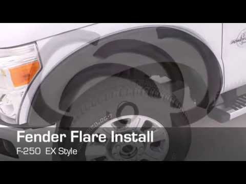 Lund | EX Fender Flares Ford F-250 Super Duty Installation