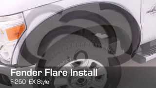Lund | EX Fender Flares Ford F-250 Super Duty Installation