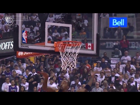 JR Smith Rejects Serge Ibaka Cavs vs Raptors NBA Playoffs 5-7-17